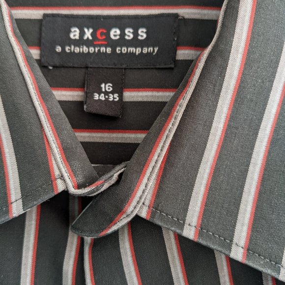 Men's Axcess A claborne Company Long Sleeve, Size 34-35 - Picture 3 of 4